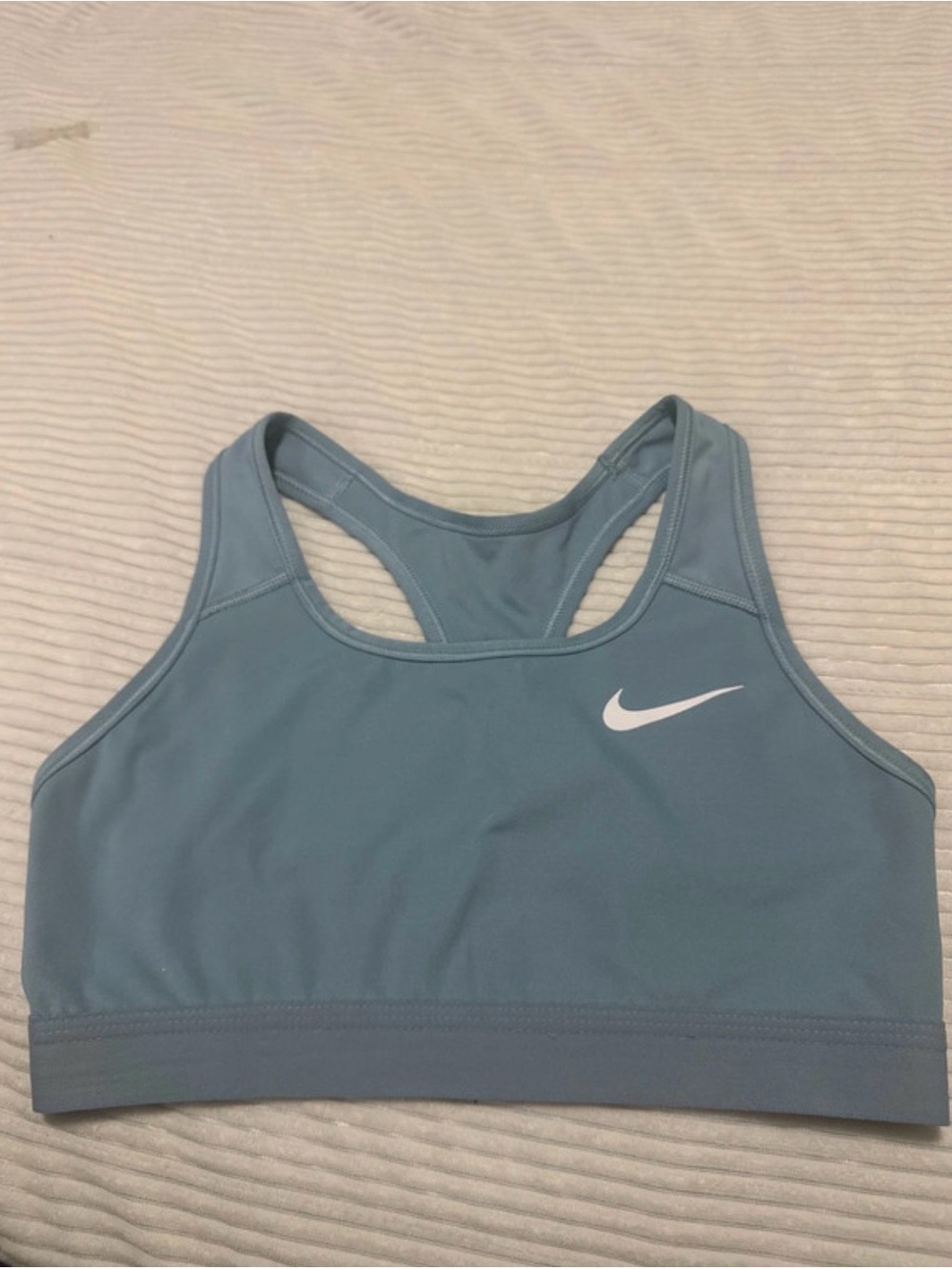Nike Light Blue Racerback Sports Bra